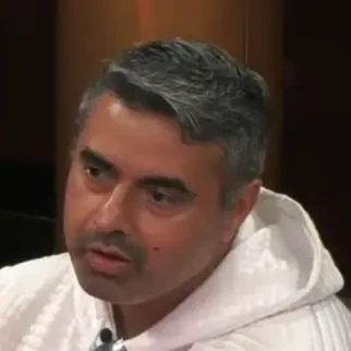 Any 2 Randy seated playing high stakes cash game poker on the Hustler Casino Live stream.