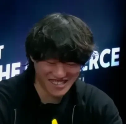 Daisuke seated playing high stakes cash game poker on the Bally Live Poker livestream.