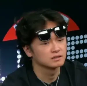 Gambling For My GF seated playing high stakes cash game poker on the Bally Live Poker livestream.