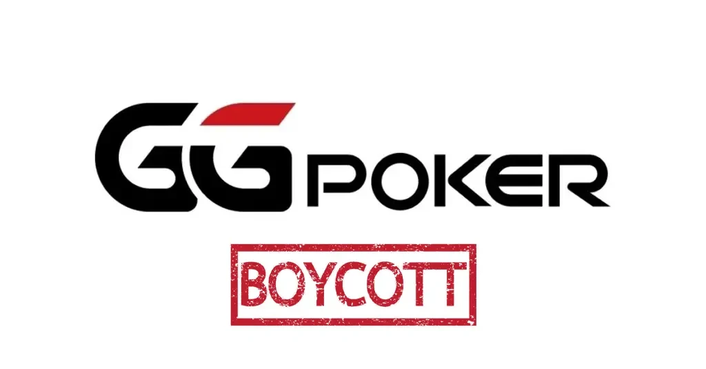 GGPoker logo boycotted
