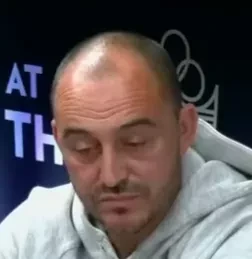 Jay seated playing mid-stakes cash game poker on the Bally Live Poker livestream.