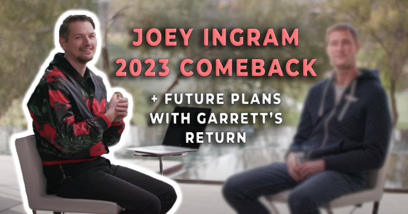 Joey Ingram makes big return to poker world with Garrett Adelstein 2023 interview.