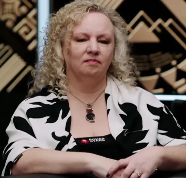 Jordan Handrich seated playing high stakes poker on PokerStars' The Big Game On Tour