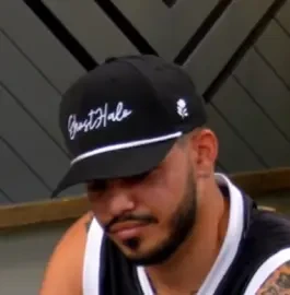 Noah seated playing mid-stakes cash game poker on the Poker At The Lodge livestream.