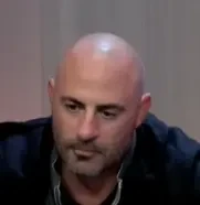 Trevor seated playing high stakes cash game poker on the Venetian Poker Live stream.