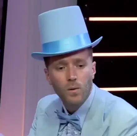 Wayne "Donkfishpoker" seated playing high stakes cash game poker on the Venetian Poker Live stream.