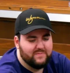 Yarbs seated playing mid-stakes cash game poker on the Poker At The Lodge livestream.