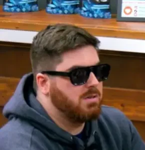 Zachary Baron seated playing low stakes cash game poker on the Poker At The Lodge livestream.